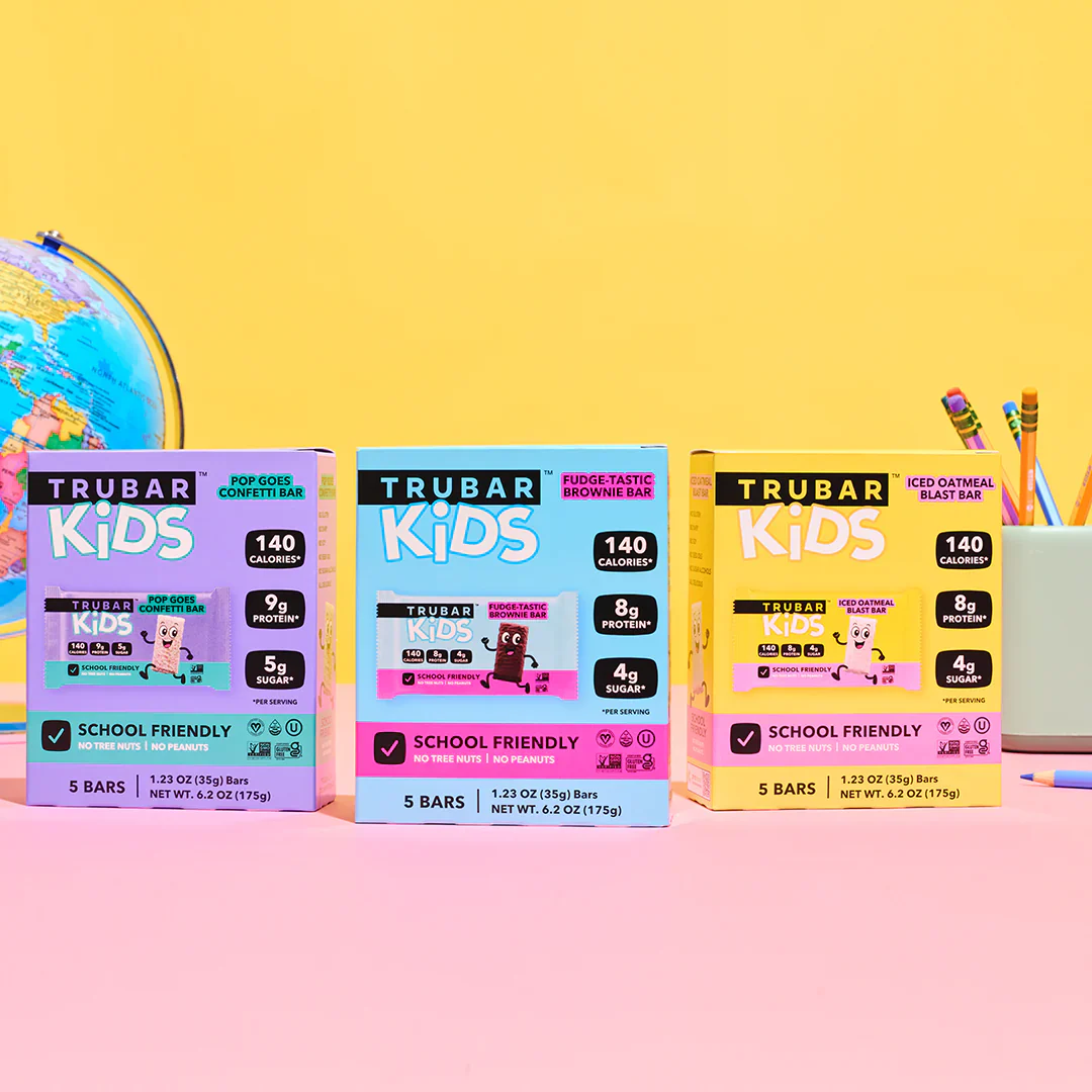 TRUBAR KiDS - Iced Oatmeal Blast Bar, Pop Goes Confetti Bar, Fudge-Tastic Brownie Bar - Image 4